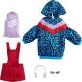 Barbie Fashion 2-Pak - Overall Romper & Leopard Sweater Dress