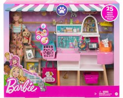 Barbie Dierenwinkel Speelset