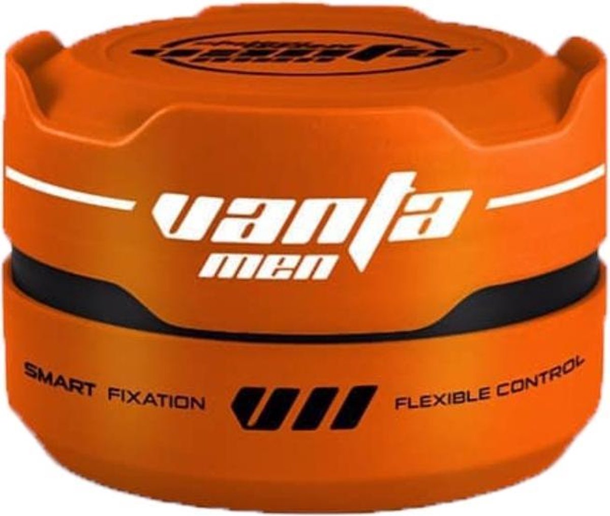 Vanta Haar Styling Wax - 150 ml. - Aqua Orange - Oranje
