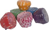 Papier cupcake vormpjes - 6 stuks - 600 cupcakevormen