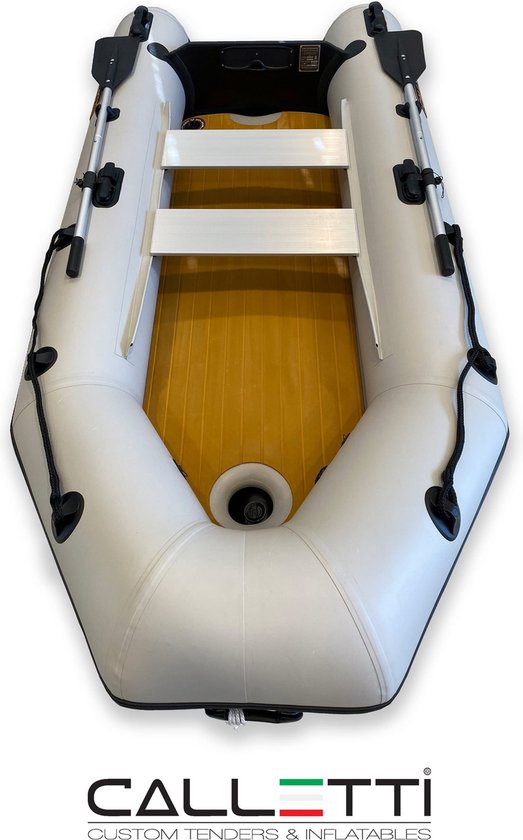 Opblaasboot CALLETTI™ Originals 280POWER PRO AIRDECK - inclusief pomp –  rubberboot -... | bol.com