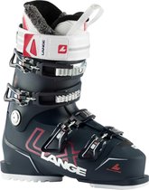 Lange LX 80 W Black Blue Ciber Red - Skischoen - Dames - Maat 27.5