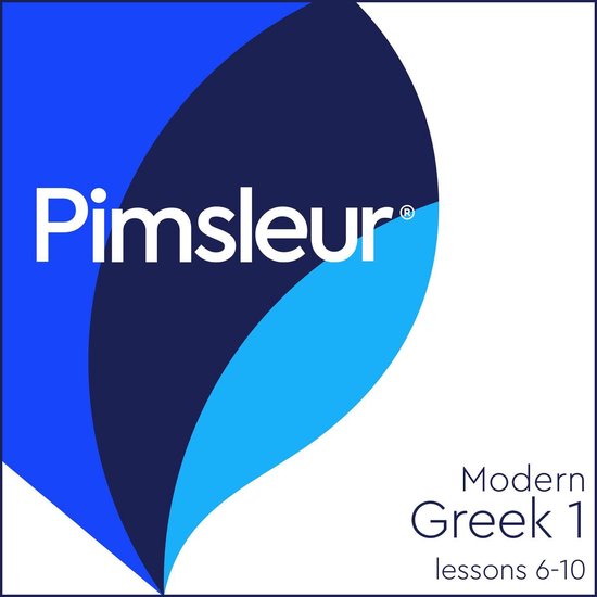 Pimsleur Digital- Pimsleur Greek (Modern) Level 1 Lessons 6- ... - cover