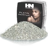 Hollywood Nails - Glitter Acryl – Acryl nagels - acryl poeder - nepnagels – Silver sparkle 263 – 7gr - 1 stuk