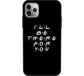 Friends telefoonhoesje Iphone 7Plus/8Plus | I'll Be There For You | Friends TV-Show Merchandise | Zwart