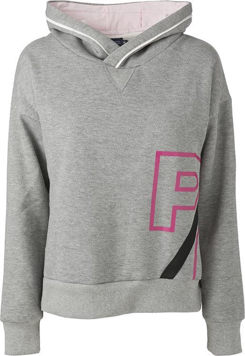 PK International Sportswear - Sweater - Hoodie - Jasper - Zilvergrijs - XS/34
