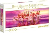 Clementoni - Puzzel 1000 stukjes - Flamingo