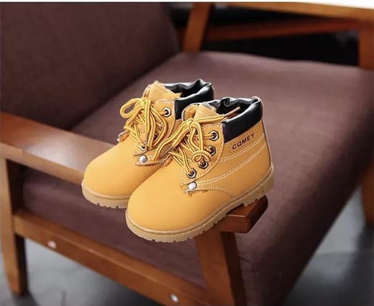 Fashion Laarzen Kinderboots Jongens Boots Bruin Veterboots Kinderschoenen  Jongens Jongens Laarzen Laarzen Veterboots jongens Kinderschoenen  Kinderboots met Wol Schoenen Stevige Schoenen - Schoenen.nl