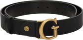 Guess Corily dames riem - Zwart - Maat M