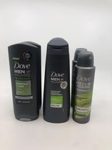 Dove Mix Pack -Dove Men+Care Pakket - Deodorant / Douchegel / Shampoo Fresh Clean