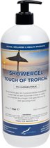 Showergel Touch Of Tropical 1 Liter  - met gratis pomp