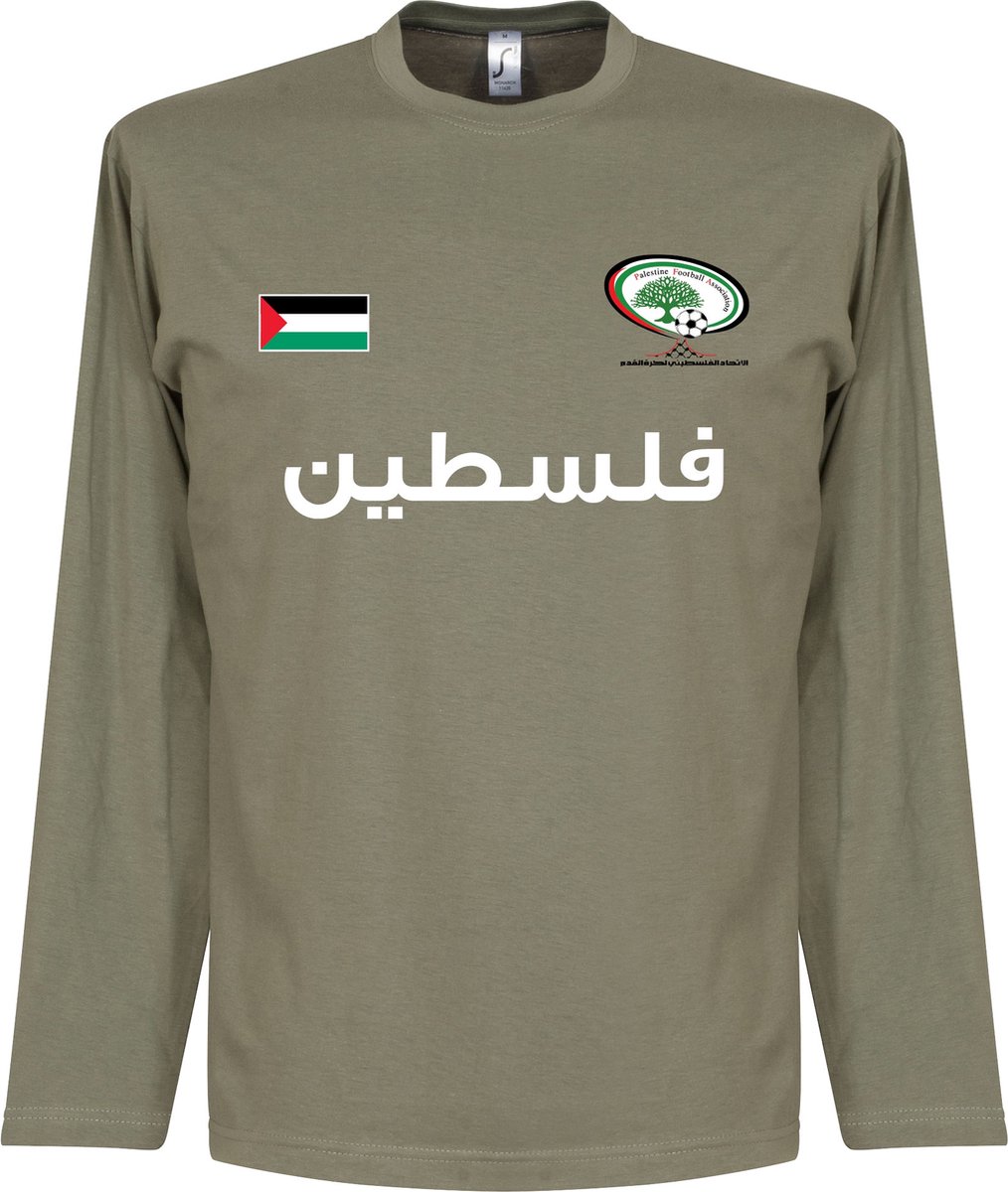 Palestina Football Longsleeve T-Shirt - S
