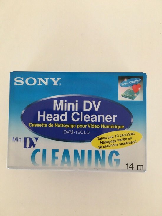Sony - Mini DV - Schoonmaak Cassette - Head Cleaner
