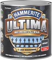 Hammerite Ultima Metaallak - Hoogglans - Antraciet  - 250 ml