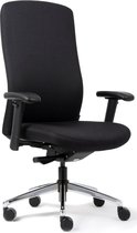 OrangeLabel Heavy Duty bureaustoel - NEN EN 1335 - belastbaar tot 150kg zwart
