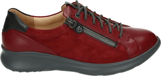 Ganter 204420 - Volwassenen Dames veterschoenen - Kleur: Rood - Maat: