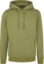 Organic Basic Hoody light olive