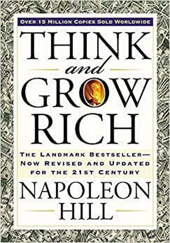 Boek cover Think and Grow Rich van Napoleon Hill (Paperback)