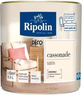 RIPOLIN All Pieces Wall Paint - Brown Sugar Satin, 0,5L