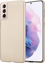 Slim case geschikt voor de Samsung Galaxy - goud