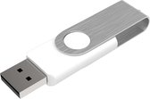 Venditio USB Twister - 128 GB - Wit - 10 stuks