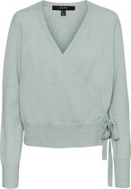 Vmheaven Ls Wrap Cardigan Ga 10240256 Jadeite - Maat M