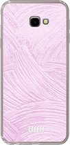 6F hoesje - geschikt voor Samsung Galaxy J4 Plus -  Transparant TPU Case - Pink Slink #ffffff