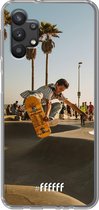 6F hoesje - geschikt voor Samsung Galaxy A32 5G -  Transparant TPU Case - Let's Skate #ffffff
