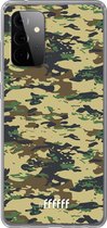 6F hoesje - geschikt voor Samsung Galaxy A72 -  Transparant TPU Case - Desert Camouflage #ffffff