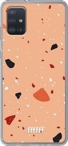 6F hoesje - geschikt voor Samsung Galaxy A52 - Transparant TPU Case - Terrazzo N°5 #ffffff