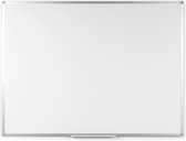 Whiteboard Supplies4U - 90x60 cm - Aluminium Frame - Gelakt staal