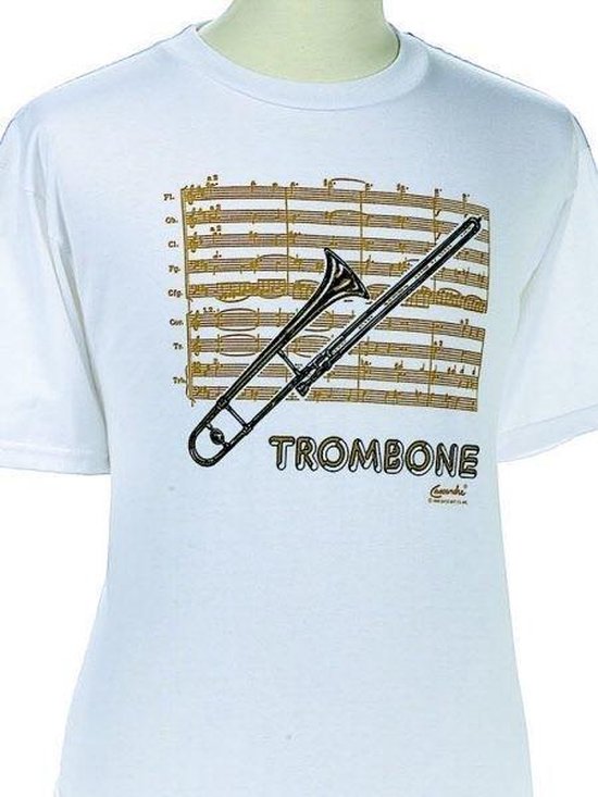 T-Shirt, Trombone, maat L