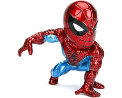 Jada Speelfiguur Marvel Classic Spider-man 10 Cm Die-cast Rood