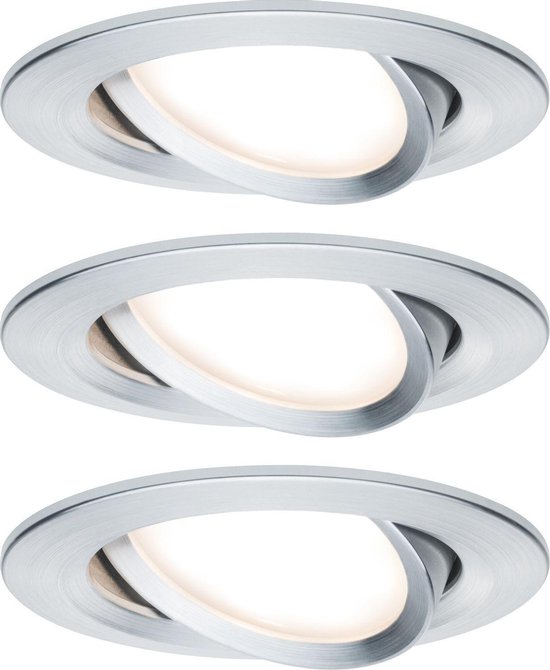 Paulmann LED Einbauleuchten Set 3x6,8W - Dimmbar, S Produktbild-Vorschau 13