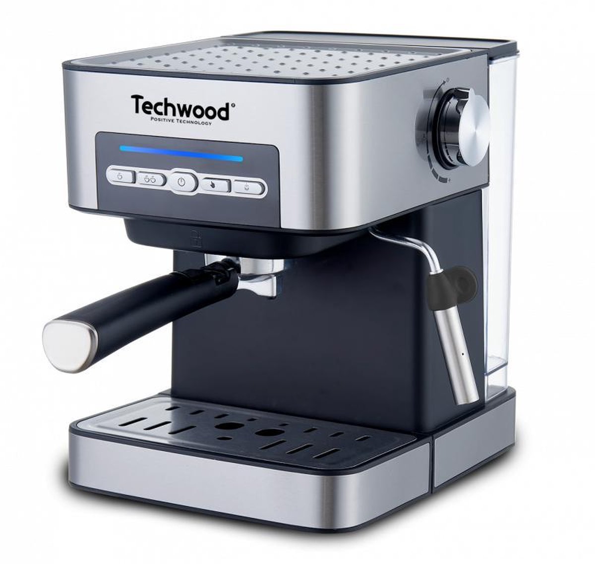 Techwood TCA-170EX machine à café Semi-automatique Machine à expresso 1,6 L  | bol