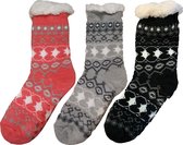 Bixtra - Warmte Sokken met Antislip Diverse Kleuren 38-41