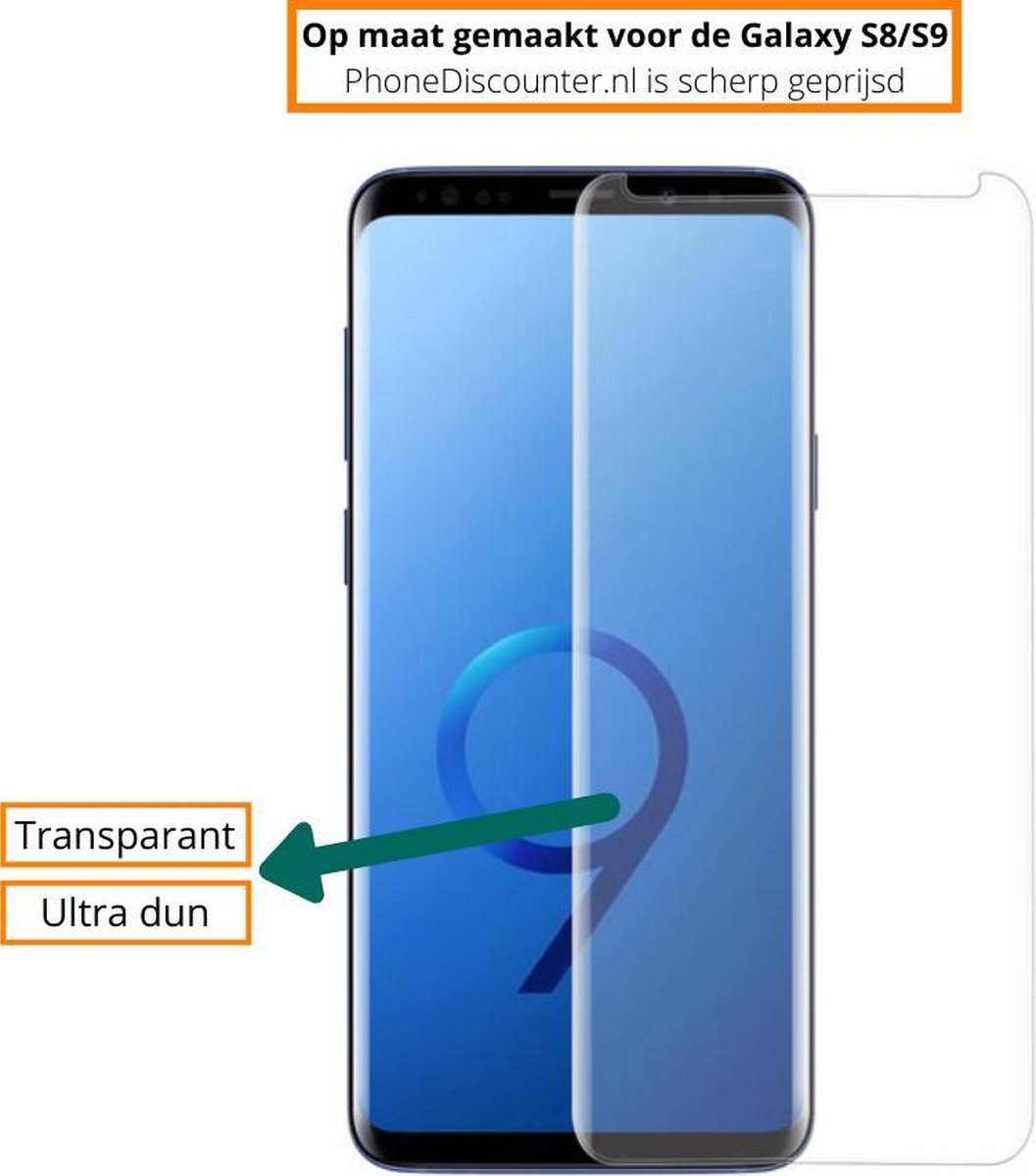 Fooniq Beschermglas Transparant - Geschikt Voor Samsung Galaxy S9
