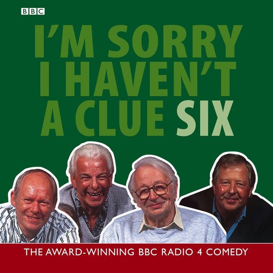 I'm Sorry I Haven't A Clue - cover