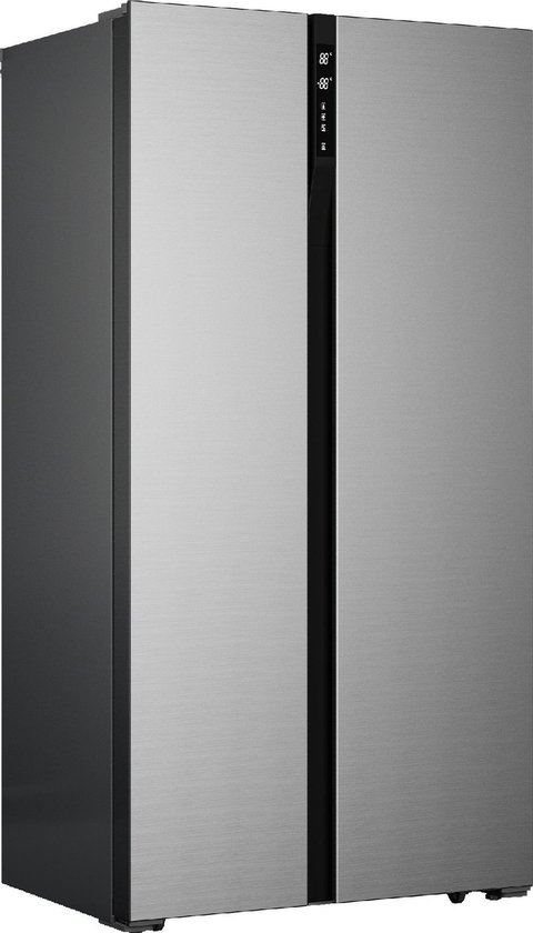 Koelkast: Wolkenstein SBS500AIX Amerikaanse koelkast - Zilver, van het merk Wolkenstein
