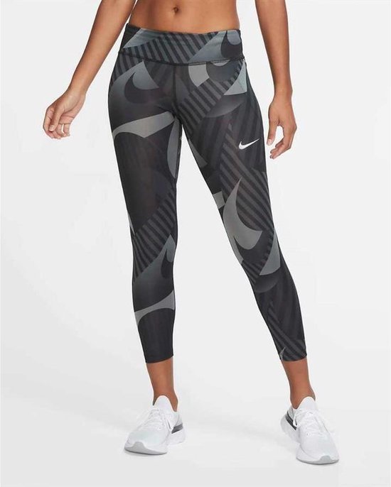 Nike Fast Runway Tights - Dames - Zwart / print - maat S | bol.com