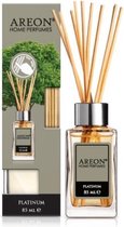 Areon Platinum - luxe geurstokjes - Amber - huisparfum - 85 ML - interieurparfum