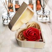 MikaMax Zeep Roos - Badzeep - Zeeptablet - Zeep - Rozen Zeep - Moederdag Cadeautje - Perfect voor Valentijnsdag - Incl. Handgemaakte Giftbox