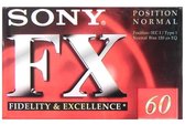 Sony FX I 60 Audio Cassette Tape