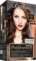 L’Oréal Paris Préférence 4.3 - Manille Midden Goudbruin - Haarverf met Color extender