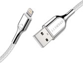 Cygnett Armoured Braided USB-A naar Apple Lightning Kabel 1 Meter - Wit
