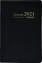 Brepols Armada 2022 Agenda - ZAK FORMAAT - 6.5 x 10.5 cm - Zwart