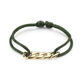 Michelle Bijoux armband JE12488 chain groen
