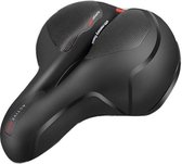 Royal Seatable FietsZadel Comfort Zwart/Rood