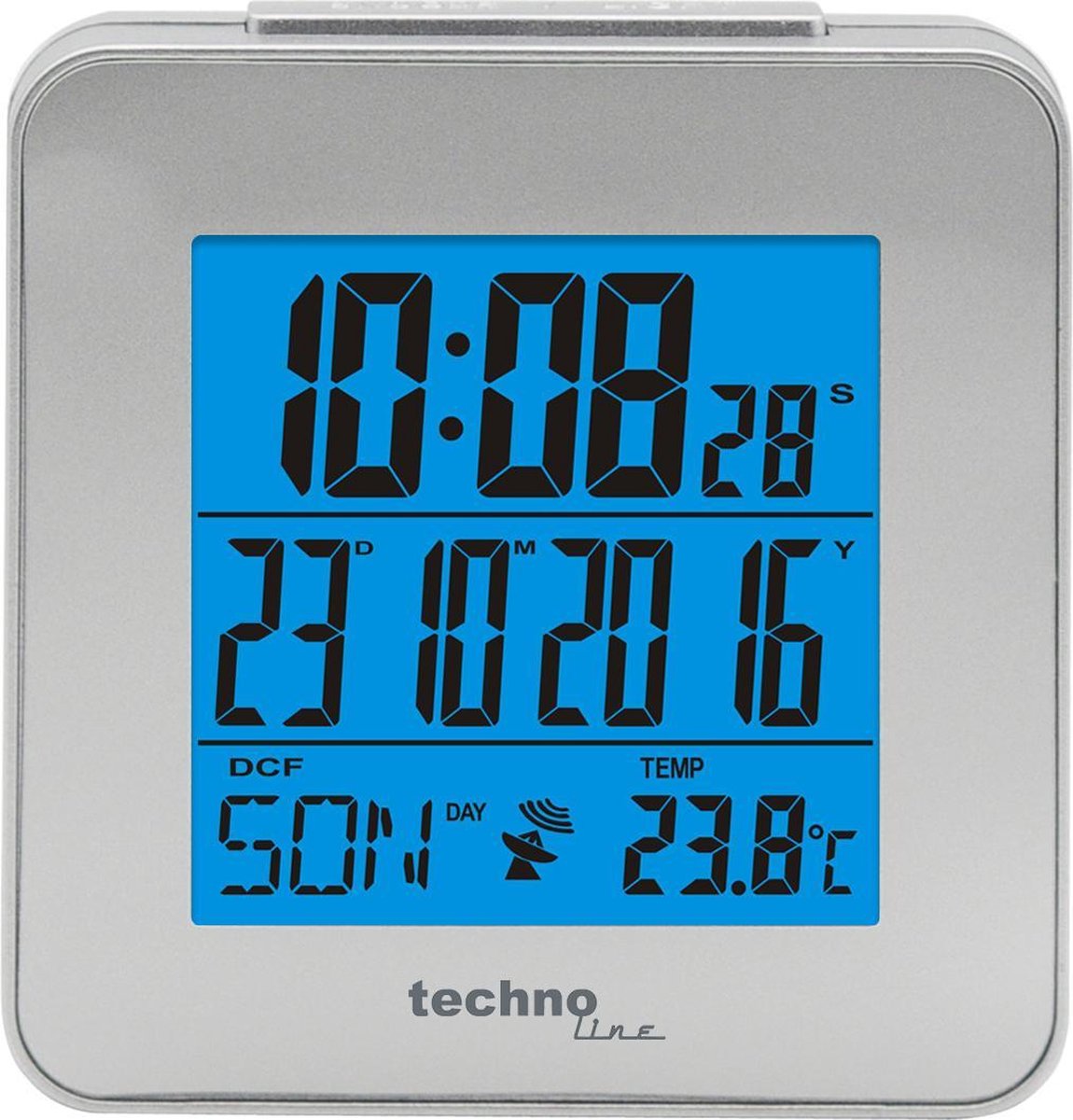 Wekker met thermometer - Technoline 268