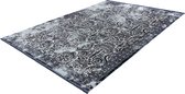 Pierre Cardin Elysee – Super zacht - Shinny - 3D - Vloerkleed – Vloer kleed - Tapijt – Karpet - 200x290 - Blauw - Silver